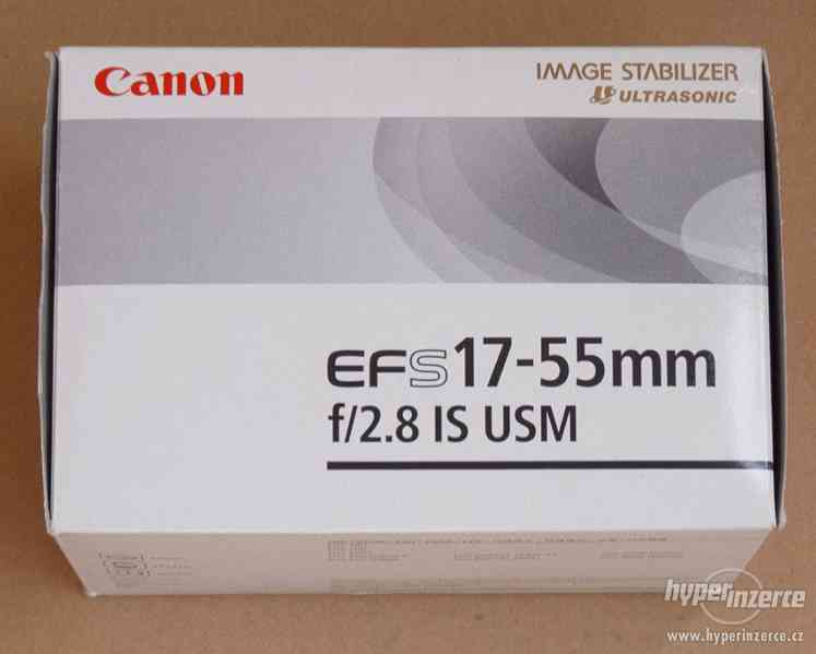 Profesionální objektiv Canon EF-S 17-55mm F/2.8 IS USM - foto 3