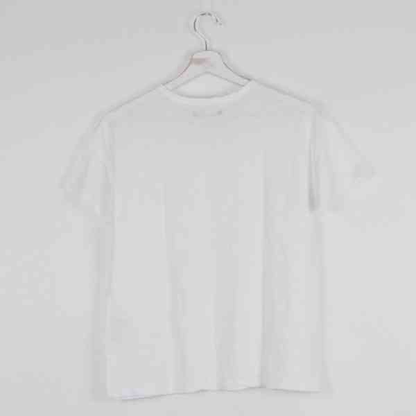 Abercrombie & Fitch - Dámské bílé tričko s kapsou Velikost:  - foto 7