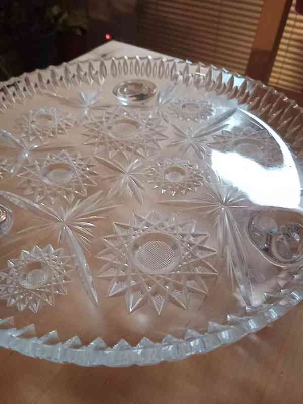 Broušený podnos - foto 2