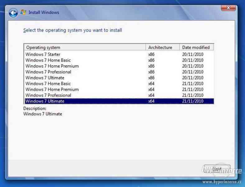 OPRAVNÉ DVD- BOOT- USB OS Windows 7 RE- INSTAL Ultimate leg. - foto 3
