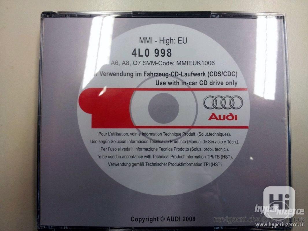 Aktualizační sada CD Audi MMI 2G High, 2G Basic plus (Low) - foto 1