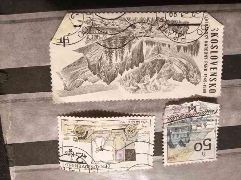 Staré poštovní známky - foto 4