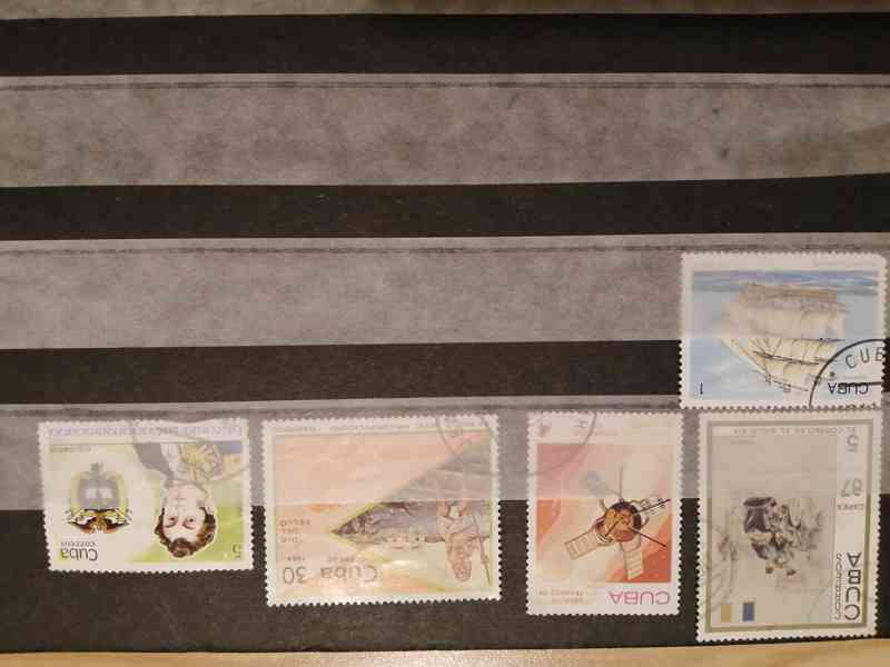 Staré poštovní známky - foto 1