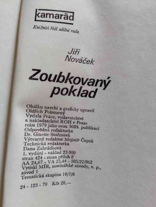 Jiří Nováček Zoubkovaný Poklad,z edice Kamarád - foto 2