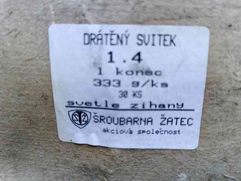Žíhaný drát, drátěné svitky (např. na stavbu oplocenek) - foto 2
