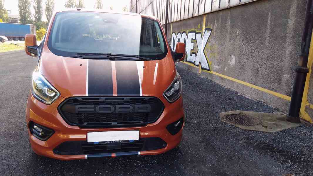 FORD Tourneo Custom SPORT 2,0Eco Blue ČR 1.majitel 8-míst L2 - foto 1