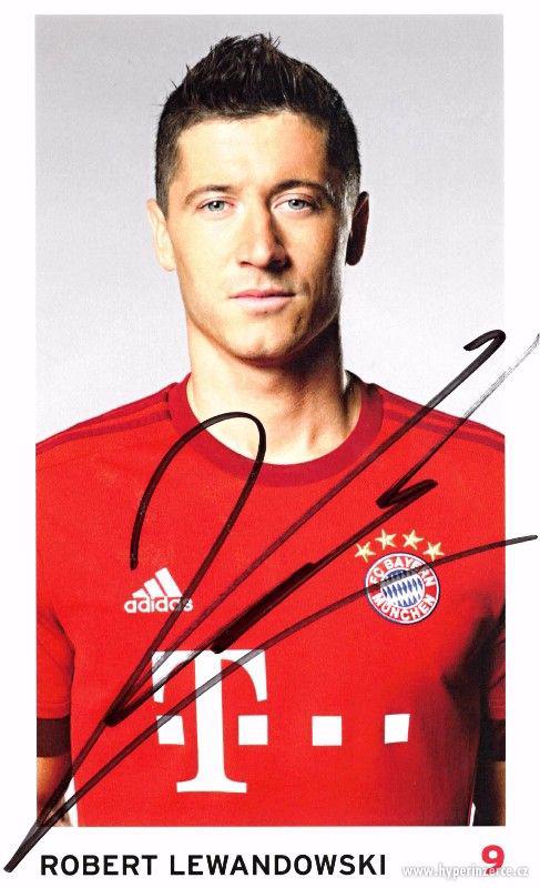 Autogramy fotbalistů FC Bayern Mnichov - foto 1
