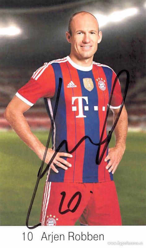 Autogramy fotbalistů FC Bayern Mnichov - foto 9