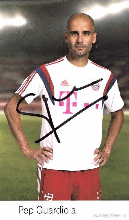 Autogramy fotbalistů FC Bayern Mnichov - foto 12