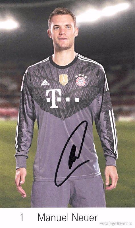 Autogramy fotbalistů FC Bayern Mnichov - foto 15