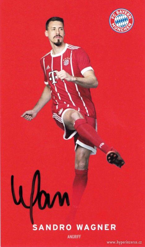 Autogramy fotbalistů FC Bayern Mnichov - foto 21