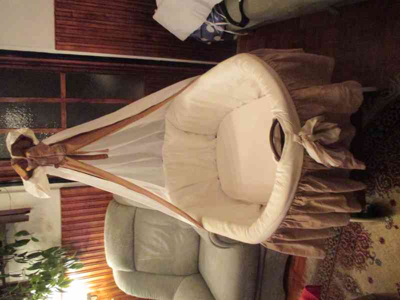 XXL proutěný košík pro miminko - foto 4