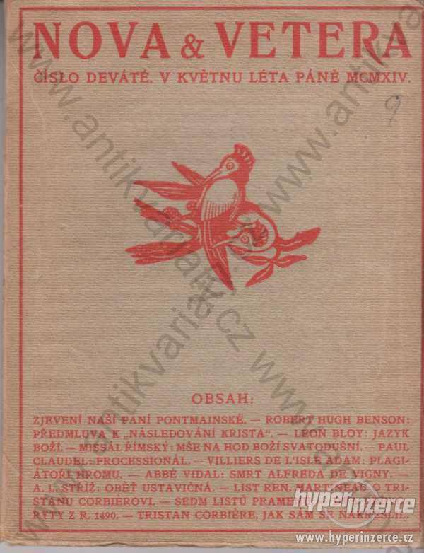 Nova & Vetera číslo 9. 1914 - foto 1
