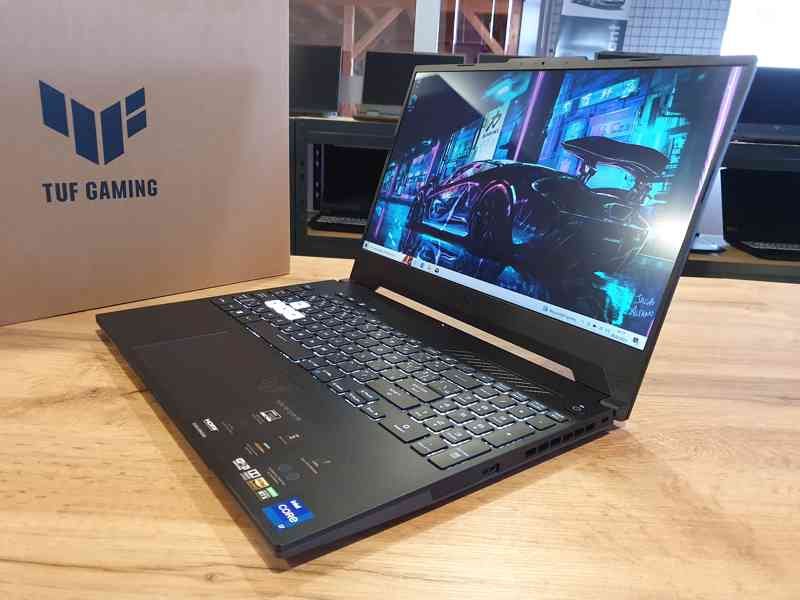 Zánovní herní notebook ASUS TuF F15 | ZÁRUKA 20M | RTX 3070 - foto 3
