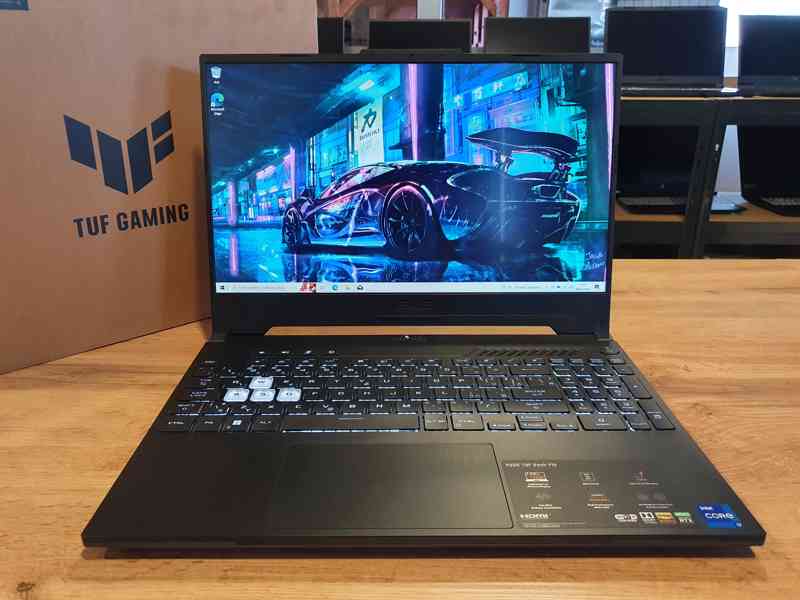 Zánovní herní notebook ASUS TuF F15 | ZÁRUKA 20M | RTX 3070 - foto 1