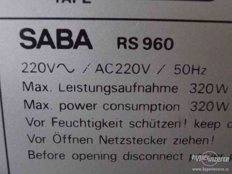 Receiver Saba Sigma Series RS 960 QUARTZ SYNTHESIZER - foto 11