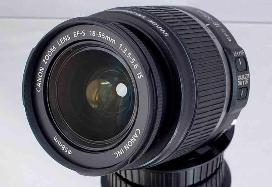 Canon EF -S 18-55mm f/3.5-5.6 IS **Stabilizace