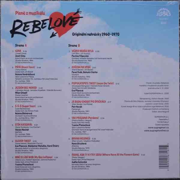 Various – Písně z muzikálu Rebelové (LP) - foto 2