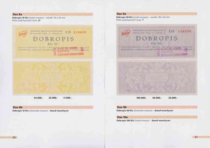 Darexové a tuzexové poukazy 1949 - 1992 nový cenový katalog! - foto 2