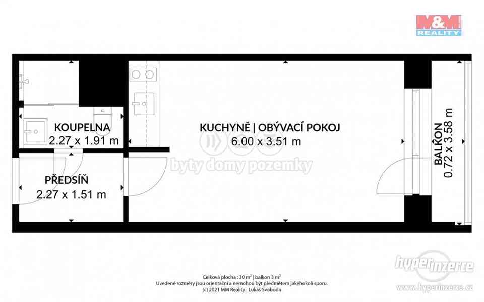 Prodej bytu 1+kk, 30 m2, Ostrava - Vítkovice, ul. Na Obvodu - foto 13