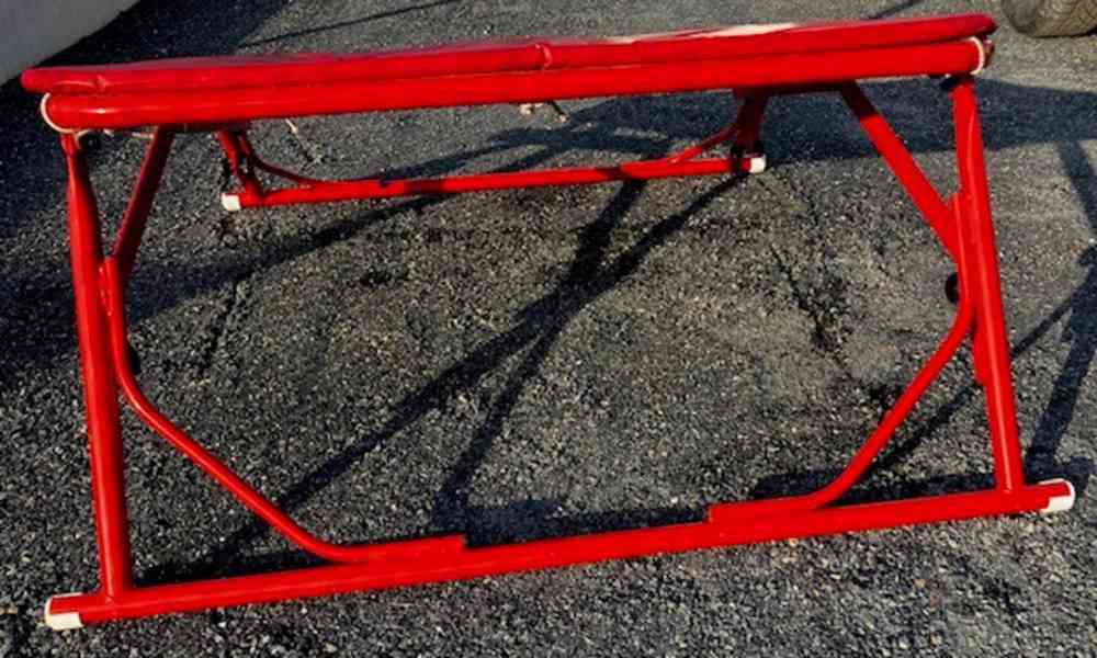 Gymnastická trampolína s možností změny sklonu - foto 5