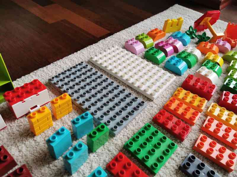 Lego Duplo spoustu kostek, mix - foto 6