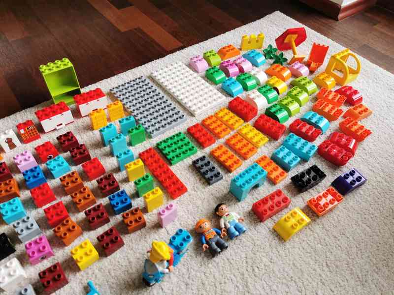 Lego Duplo spoustu kostek, mix - foto 5