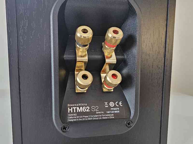 BOWERS & WILKINS HTM62 S2 Centrální reproduktor / Černý - foto 4