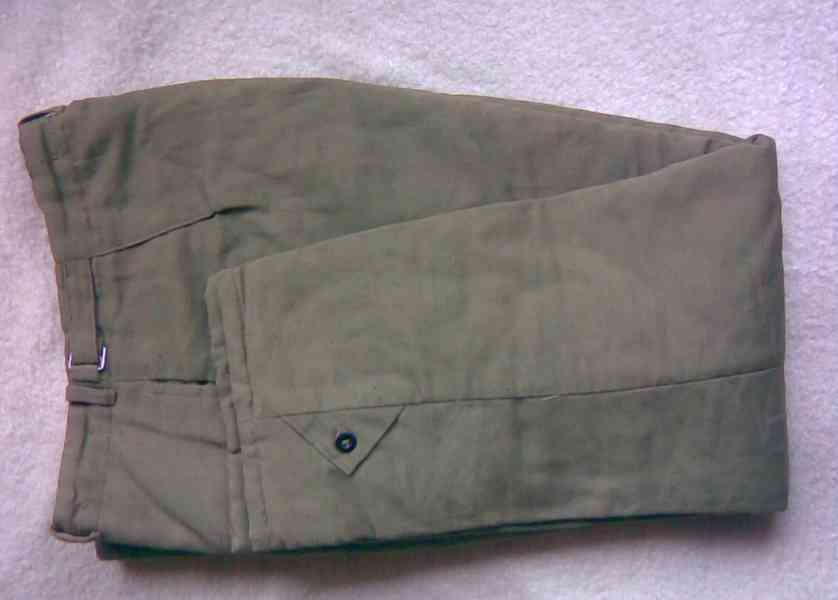 Prošívané vatované kalhoty  - foto 3
