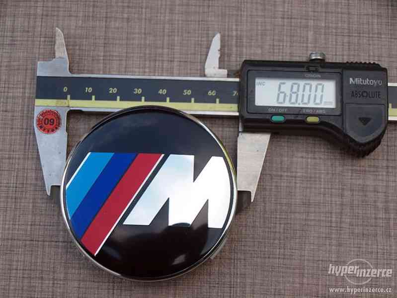 Středové pokličky = BMW = 68mm = NOVÉ – ///M PAKET ! - foto 6