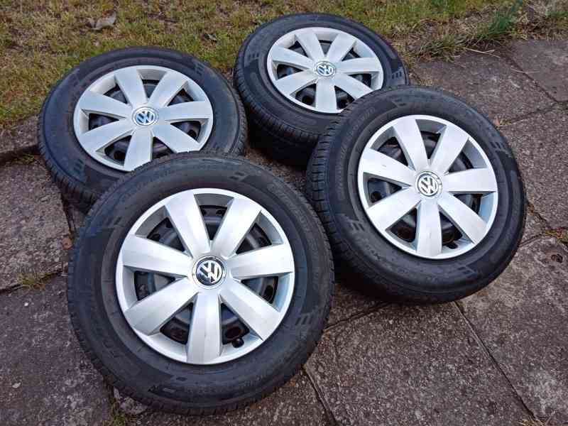 Zimní kola 16ky 5x112 pneu 99% Vw Seat Škoda Audi - dobírka - foto 1