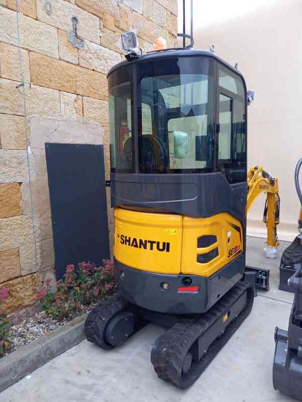 Pásový minibagr Shantui SE18SR - foto 6