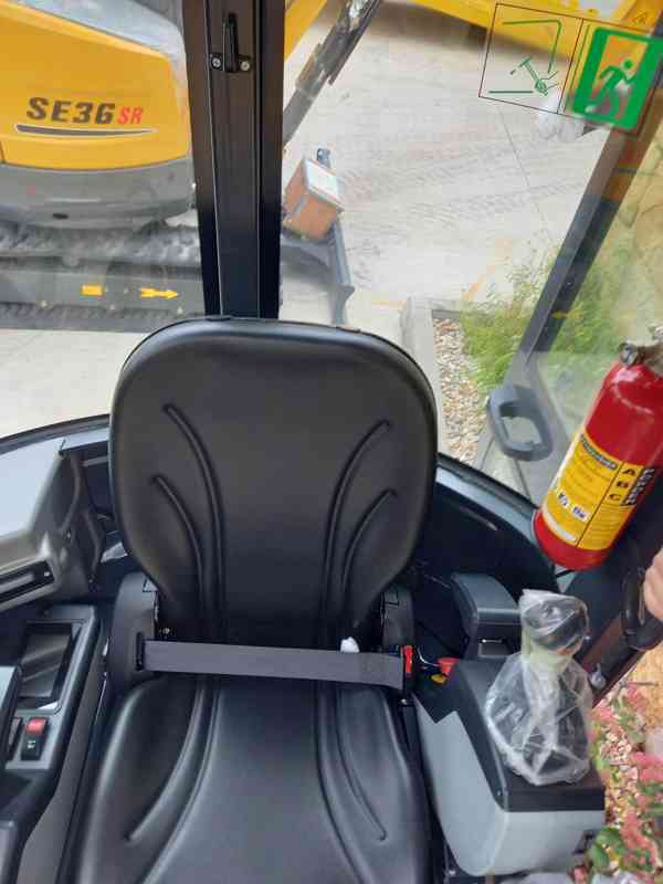 Pásový minibagr Shantui SE18SR - foto 3