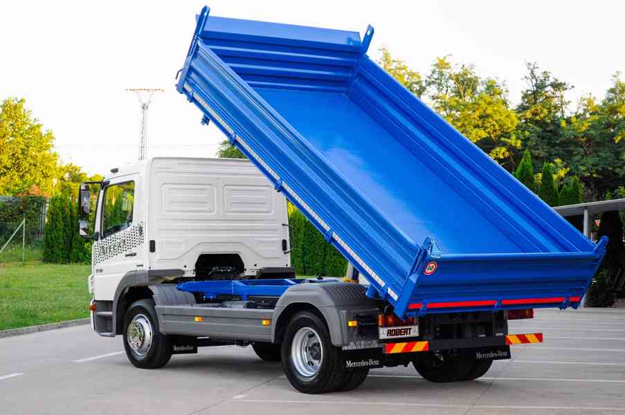 MERCEDES ATEGO 1518 - TŘÍSTRANNÝ S3 SKLÁPĚČ - VYKLÁPĚČ EU5 - foto 77