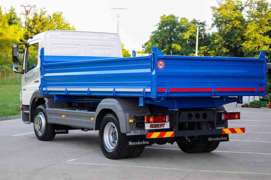 MERCEDES ATEGO 1518 - TŘÍSTRANNÝ S3 SKLÁPĚČ - VYKLÁPĚČ EU5 - foto 5