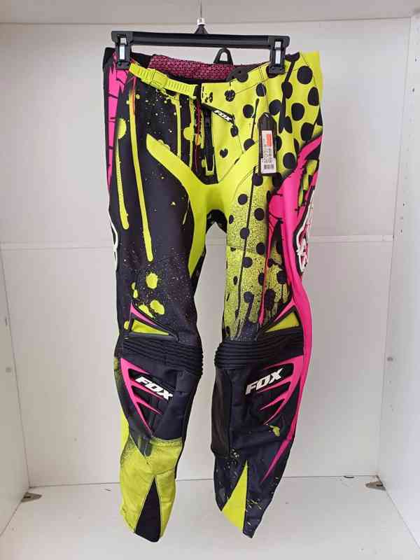 Motokrosové kalhoty Fox Platinum Race Pants Elec - foto 12