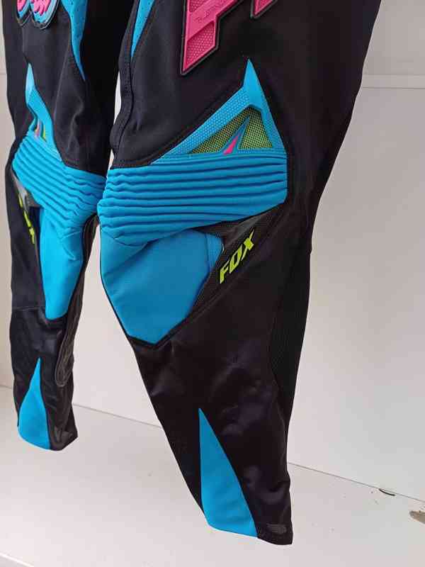 Motokrosové kalhoty Fox Platinum Race Pants Elec - foto 3