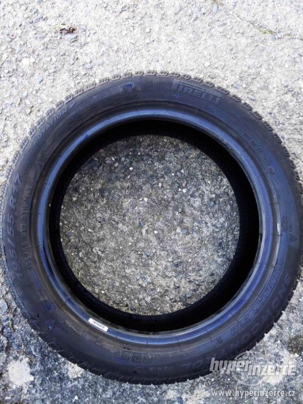 Sada zimních pneu Pirelli 195/55/17 - foto 3