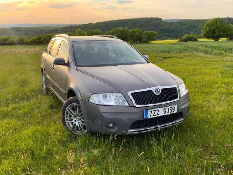 Škoda Octavia 2,0   VÝMĚNA II scout 4X4 tdi 2008 - foto 3