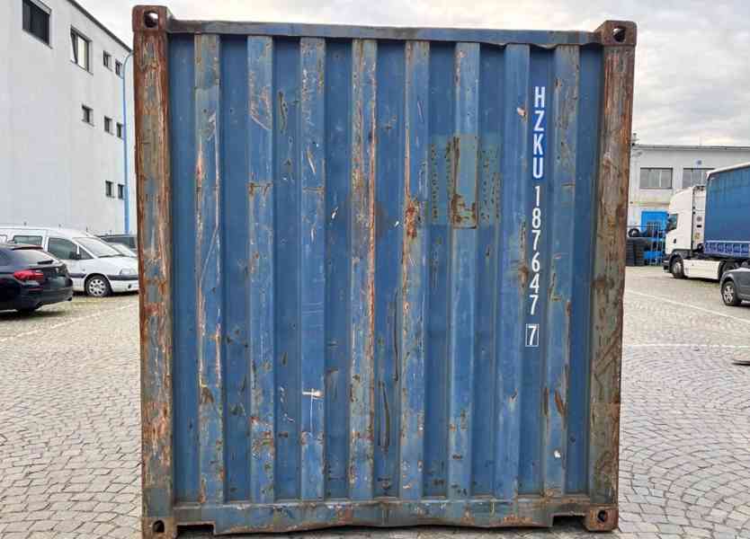 Kontejner o délce 20 stop s trochou rzi - foto 4