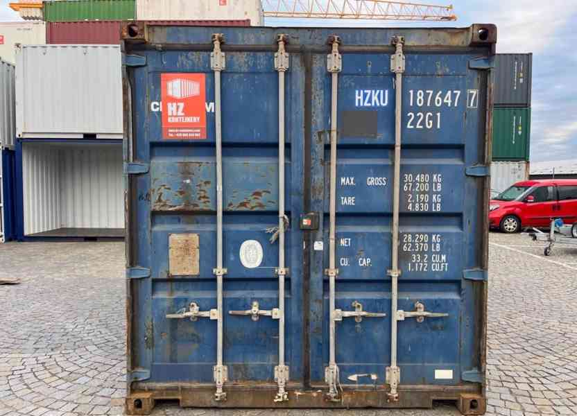 Kontejner o délce 20 stop s trochou rzi - foto 8