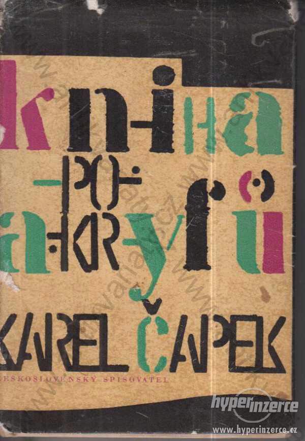 Kniha apokryfů Karel Čapek 1964 - foto 1