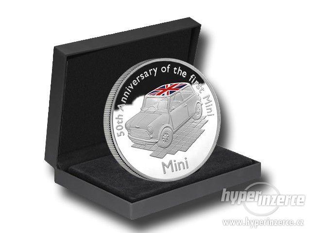 50 LET MINI COOPER - Stříbrná mince (jen 500 ks!) - foto 3