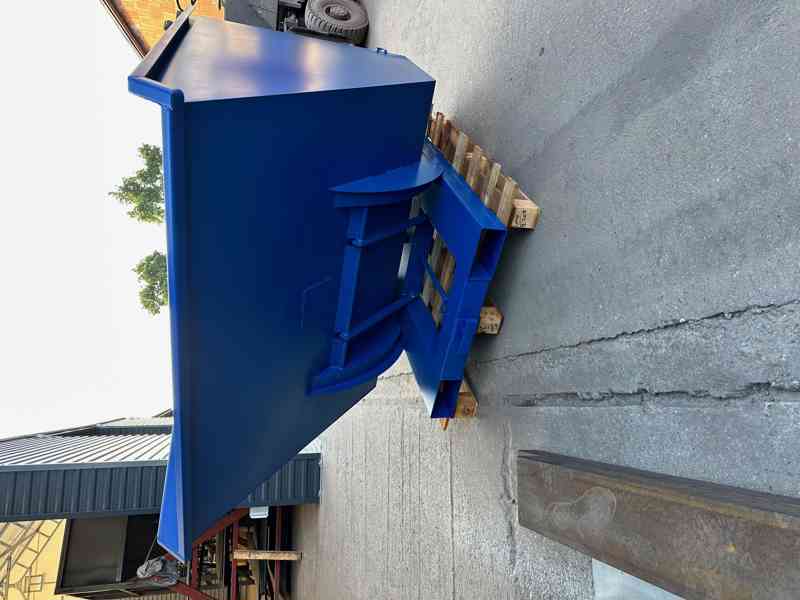 Pojemnik samoopróżniający, 1,5 m3, kontener - foto 2