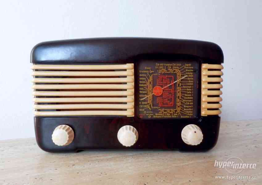Starožitné rádio Tesla Talisman 306U po celkové renovaci