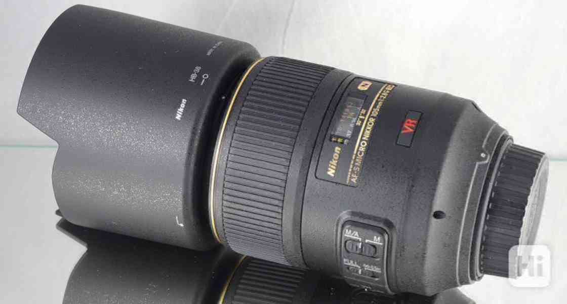 Nikon AF-S Micro NIKKOR 105mm f/2.8 ED VR N **MACRO 1:1, FX - foto 8