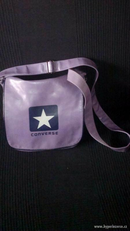 CONVERSE taška- fialová - foto 1
