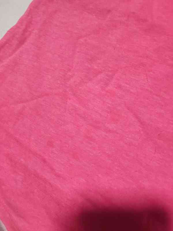Dětské neonové růžové tričko, vel. 6-7 let - foto 7