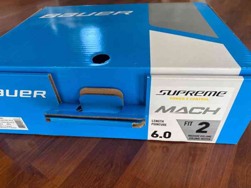 Nové brusle BAUER SUPREME MACH vel. 6 (FIT2) - foto 2
