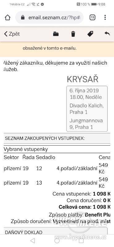 Lístky na muzikál Krysař - foto 1